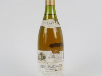 Vente aux enchères 1 BOUTEILLE CORTON CHARLEMAGNE GC LA TOUR BLONDEAU - 1987 - EA