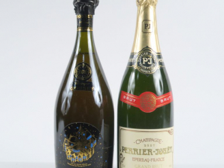 Vente aux enchères 2 BOUTEILLES : 1 PERRIER JOUET 'BRUT' COFFRET - 1 GOSSET CUVÉE SPECIAL