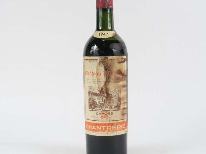 1 BOUTEILLE CHÂTEAU DU CAMP CAHORS - 1947 - MEP-BEP/ET