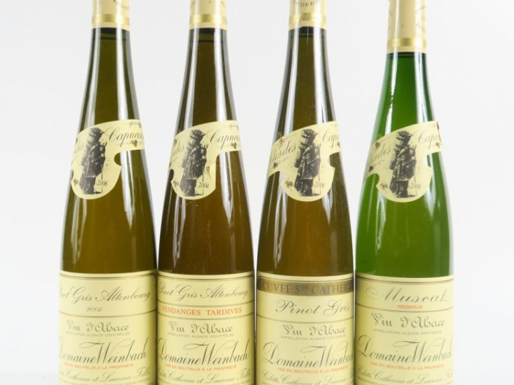 4 BOUTEILLES CLOS DES CAPUCINS DOMAINE WEINBACH : 1 PINOT GRIS ALTENBO