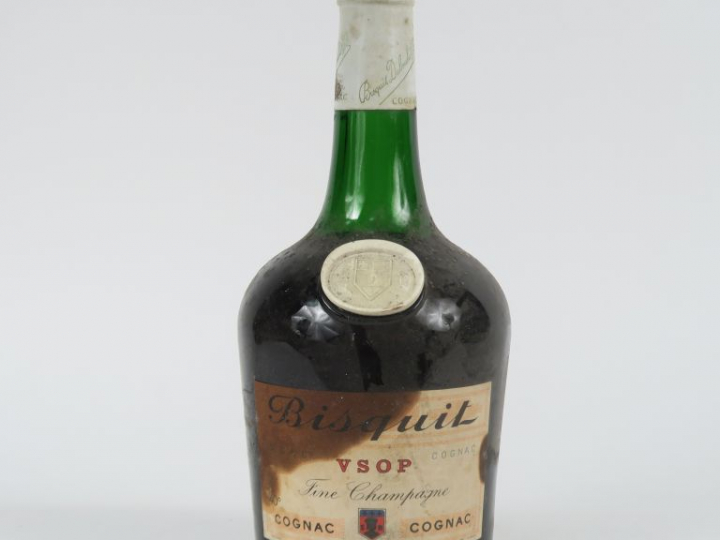 1 VIEILLE BOUTEILLE COGNAC BISQUIT 'VSOP' - ET
