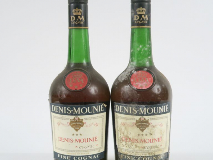 2 BOUTEILLES COGNAC DENIS MOUNIE *** - BS