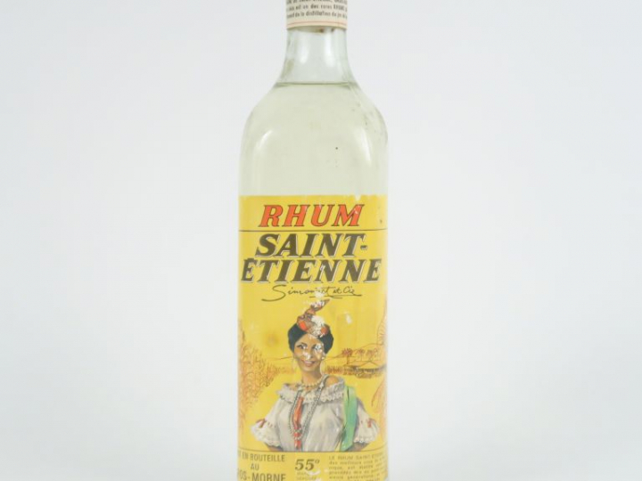 1 BOUTEILLE RHUM BLANC SAINT ETIENNE 55°