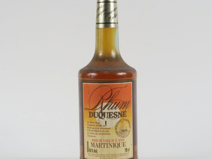 1 BOUTEILLE RHUM DUQUESNE '5 ANS' 45°