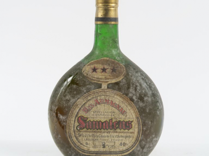 1 VIEILLE BOUTEILLE ARMAGNAC SAMALENS *** - BS