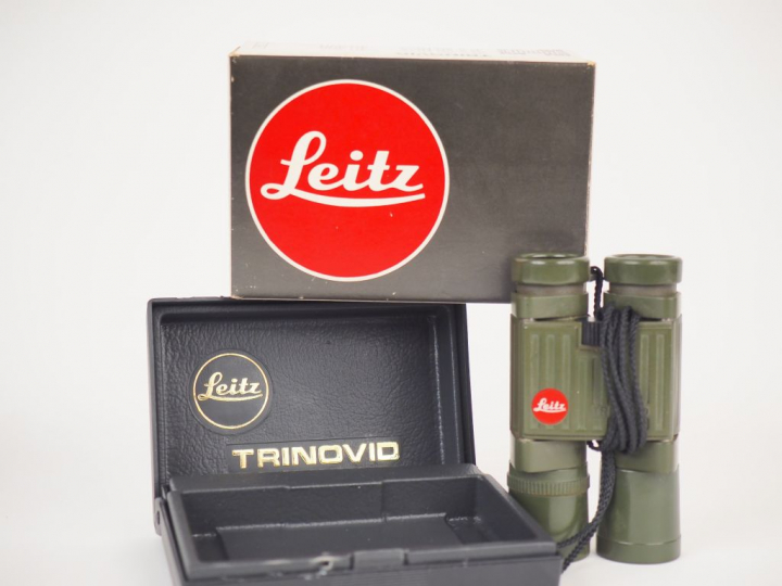 LEITZ. Trinovid 10x25. Paire de jumelles dans leur coffret et leur boi