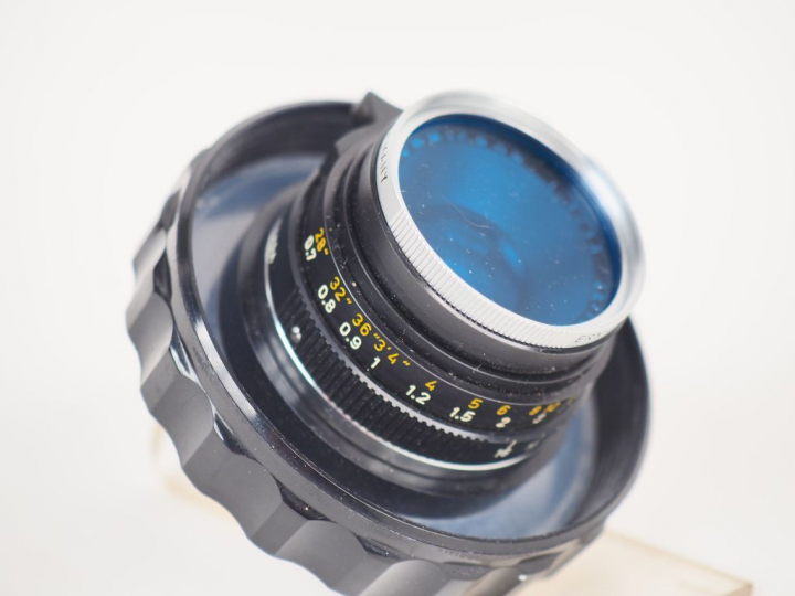 LEITZ Canada. Summicron F=35 mm/1:2. n° 2316591. Objectif avec filtre 