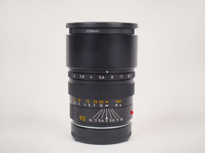 LEITZ Summicron-M F=90mm/1:2 n° 3687596. Objectif. (accident).