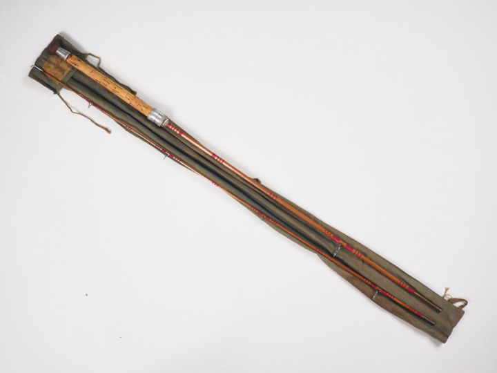 PIERRE FAURE. Canne à lancer 5 à 10 gr. (Remise en état par Pierre Fau