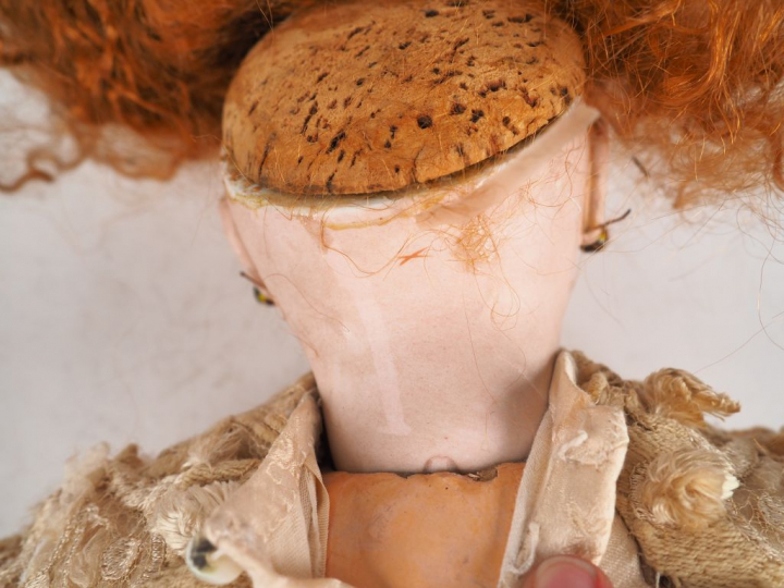 Poupée hybride, tête de fabrication française SFBJ, moule jumeau aux y