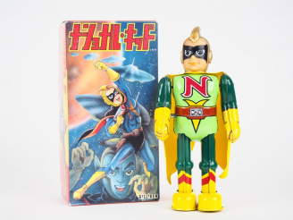 Vente aux enchères Robot BILLIKEN National Kid. Avec sa boîte d'origine. H. 23 cm