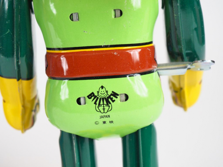 Robot BILLIKEN National Kid. Avec sa boîte d'origine. H. 23 cm