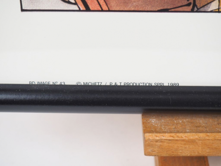 MICHETZ. 'Kogarastu'. Affiche. Dim. 69 x 49 cm.