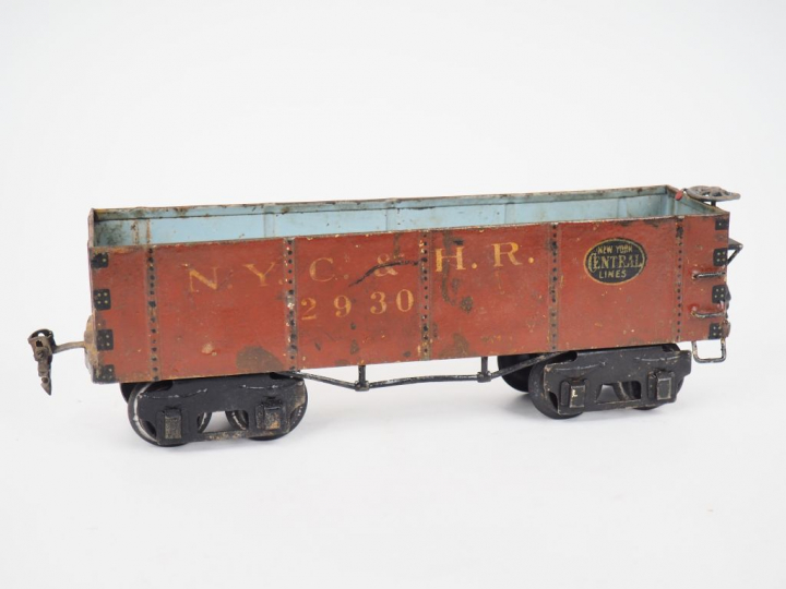 MARKLIN. Wagon tombereau NYCHR. Etat moyen, reverni, Ecartement I