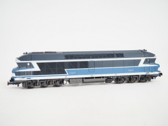 Vente aux enchères TAB HO matériel roulant motrice type CC 72071 SNCF marquée Tab Gérard 