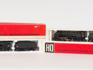 Vente aux enchères JOUEF HO Matériel roulant lot de 2 locomotives vapeur dont réf 8269 ty