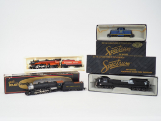 Vente aux enchères SPECTRUM BACMANN HO matériel roulant en boites d’origines lot comprena