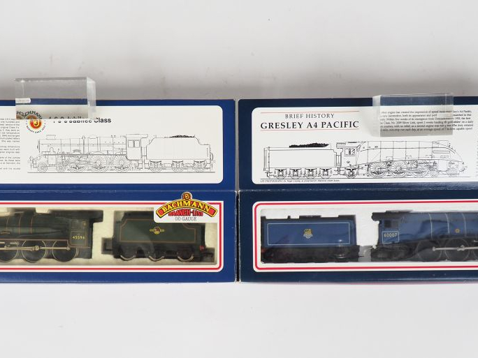 BACMANN HO matériel roulant en boites d’origines lot de 2 locomotives 