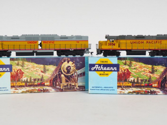 Vente aux enchères ATHEARN HO matériel roulant Kit métal monté réf GP 38/2 et 4285 motric