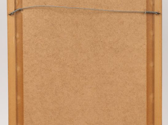 Ecole française XVIIème. "L'apparation de l'archange". Dessin rehaussé