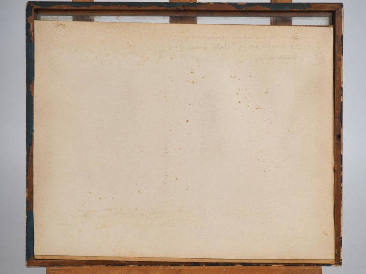 « Etudes de visage de jeune femme » Deux gravures à la manière de la s