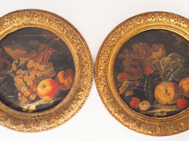 Giovanni Paolo CASTELLI dit Il SPADINO (1659 - vers 1730) Paire de toi