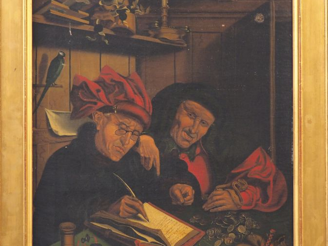 Ecole flamande fin XVIIIème - début XIXème d'après REMERSWAEL. "Les ch