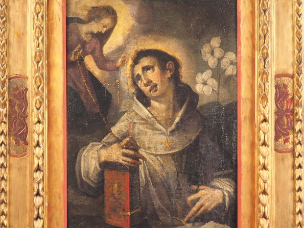 Ecole d'Italie du Nord vers 1620, entourage de Morrazzone. "Saint Domi