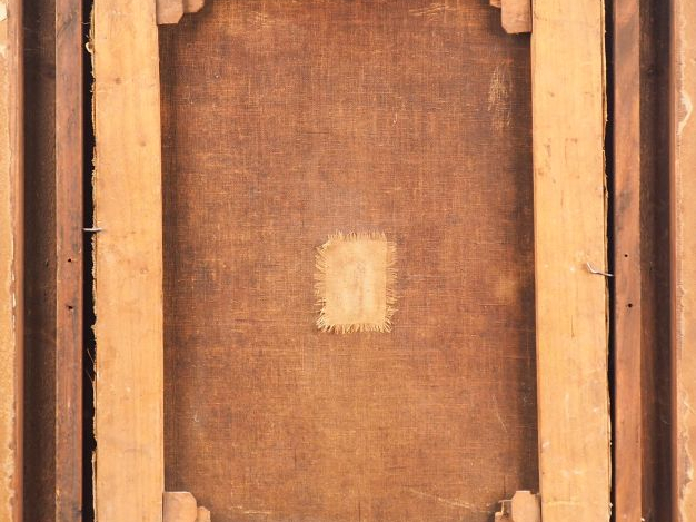 Ecole Siennoise vers 1680. "Sainte Catherine". Huile sur toile. Dim. 5