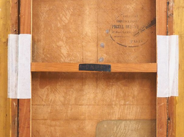 A. DRUET. "Portrait d'Albert Saleza, tenor à l'opéra de Paris". Huile 