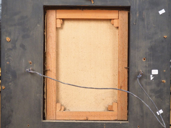 Jacques PILLIARD. "La maitresse vengeresse" Huile sur toile sigée en b