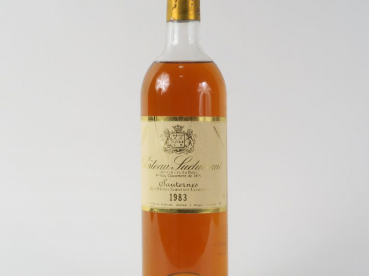 1 BOUTEILLE CHÂTEAU SUDUIRAUT 1er CC SAUTERNES - 1983 - HEP-MEP