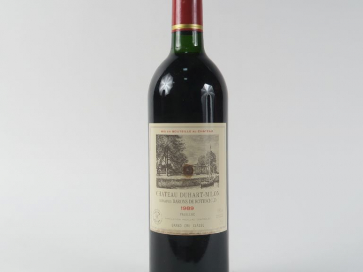 1 BOUTEILLE CHÂTEAU DUHART MILON GCC PAUILLAC - 1989 - BG