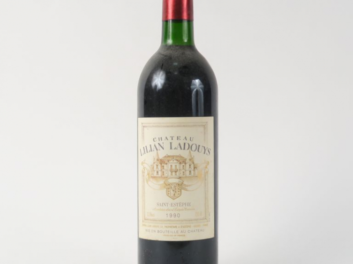 1 BOUTEILLE CHÂTEAU LILIAN LADOUYS ST ESTEPHE - 1990