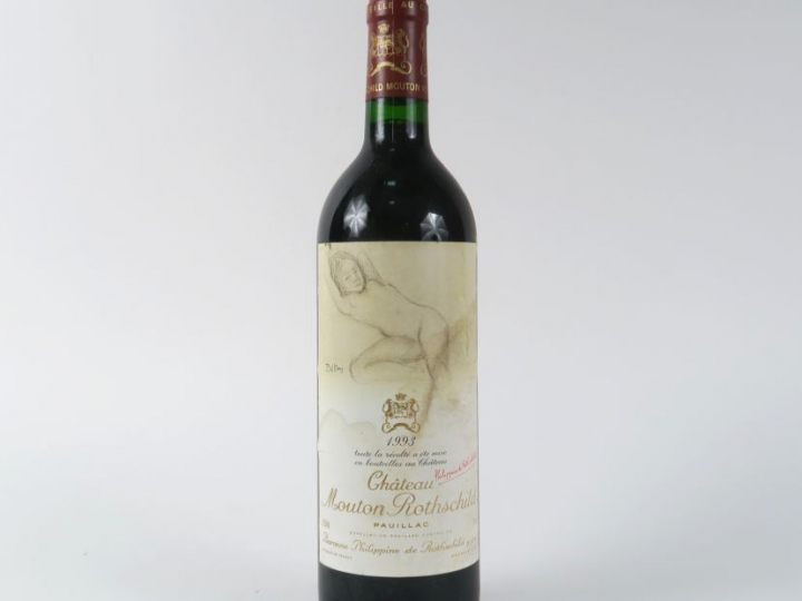 1 BOUTEILLE CHÂTEAU MOUTON ROTHSCHILD 1er GCC PAUILLAC - 1993