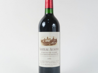 Vente aux enchères 1 BOUTEILLE CHÂTEAU AUSONE 1er GCC ST EMILION - 1994 - BG