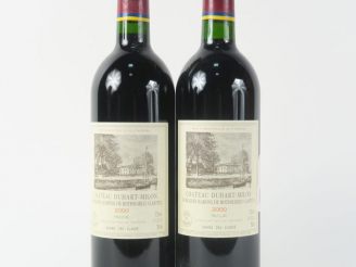 Vente aux enchères 2 BOUTEILLES CHÂTEAU DUHART MILON GCC PAUILLAC - 2000