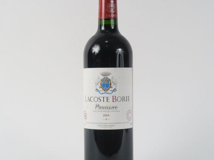 1 BOUTEILLE CHÂTEAU LACOSTE BORIE PAUILLAC - 2004