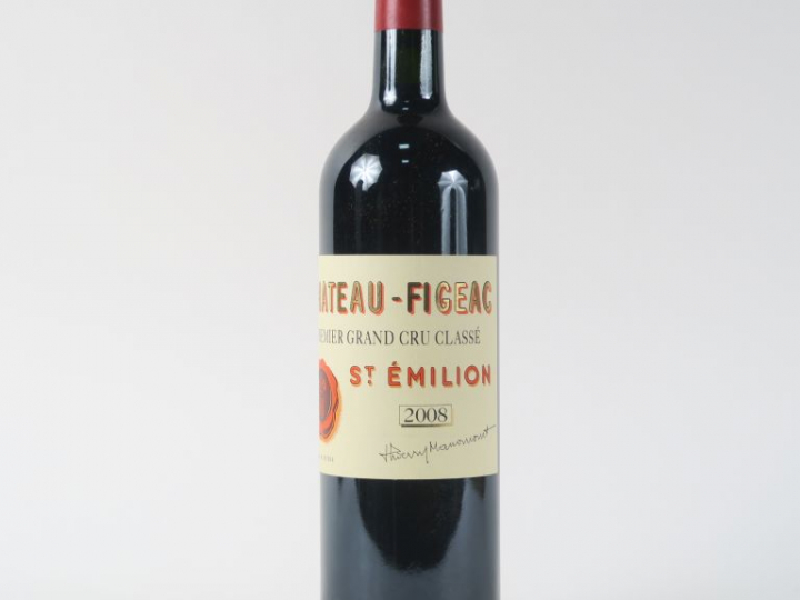 1 BOUTEILLE CHÂTEAU FIGEAC 1er GCC ST EMILION - 2008