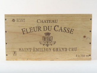 Vente aux enchères 6 BOUTEILLES CHÂTEAU FLEUR DU CASSE GC ST EMILION - 2010 - CBO