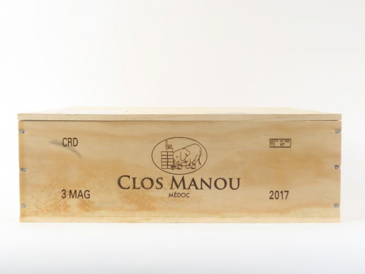 3 MAGNUMS CLOS MANOU MEDOC - 2017 - CBO