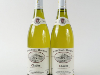 Vente aux enchères 2 BOUTEILLES CHABLIS ALAIN GAUTHERON - 2006