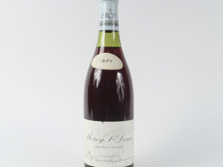 1 BOUTEILLE MOREY SAINT DENIS LEROY - 1962 - ETLA
