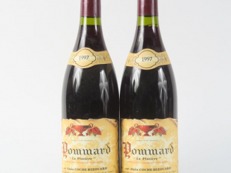 Vente aux enchères 2 BOUTEILLES POMMARD 'LA PLATIERE' COCHE BIZOUARD - 1997