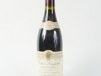 Vente aux enchères 1 BOUTEILLE CORTON LANGUETTES GC DOMAINE CHAPUIS - 1999 - EA