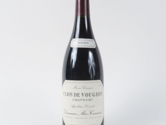 Vente aux enchères 1 BOUTEILLE CLOS DE VOUGEOT GC DOMAINE MEO CAMUZET - 2000