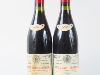 Vente aux enchères 2 BOUTEILLES NUITS SAINT GEORGES 1er CRU 'LES SAINT GEORGES' DOMINIQUE