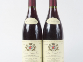 Vente aux enchères 2 BOUTEILLES CORTON GC 'LES MARECHAUDES' LAFOREST - 2000