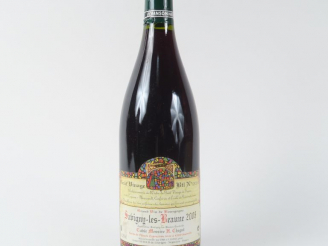 Vente aux enchères 1 BOUTEILLE SAVIGNY LES BEAUNE 'CUVÉE MESSIRE H. CHEGUT' - 2008