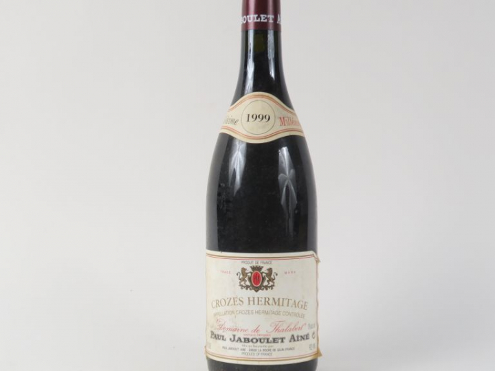 1 BOUTEILLE CROZES HERMITAGE DOMAINE DE THALABERT PAUL JABOULET AÎNÉ -